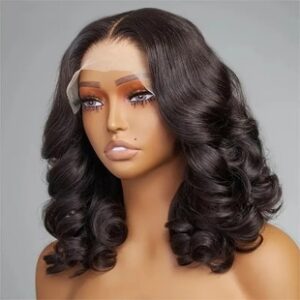 Wavy Wig Black 26inch