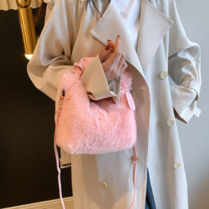 Crossbody Plush Bag